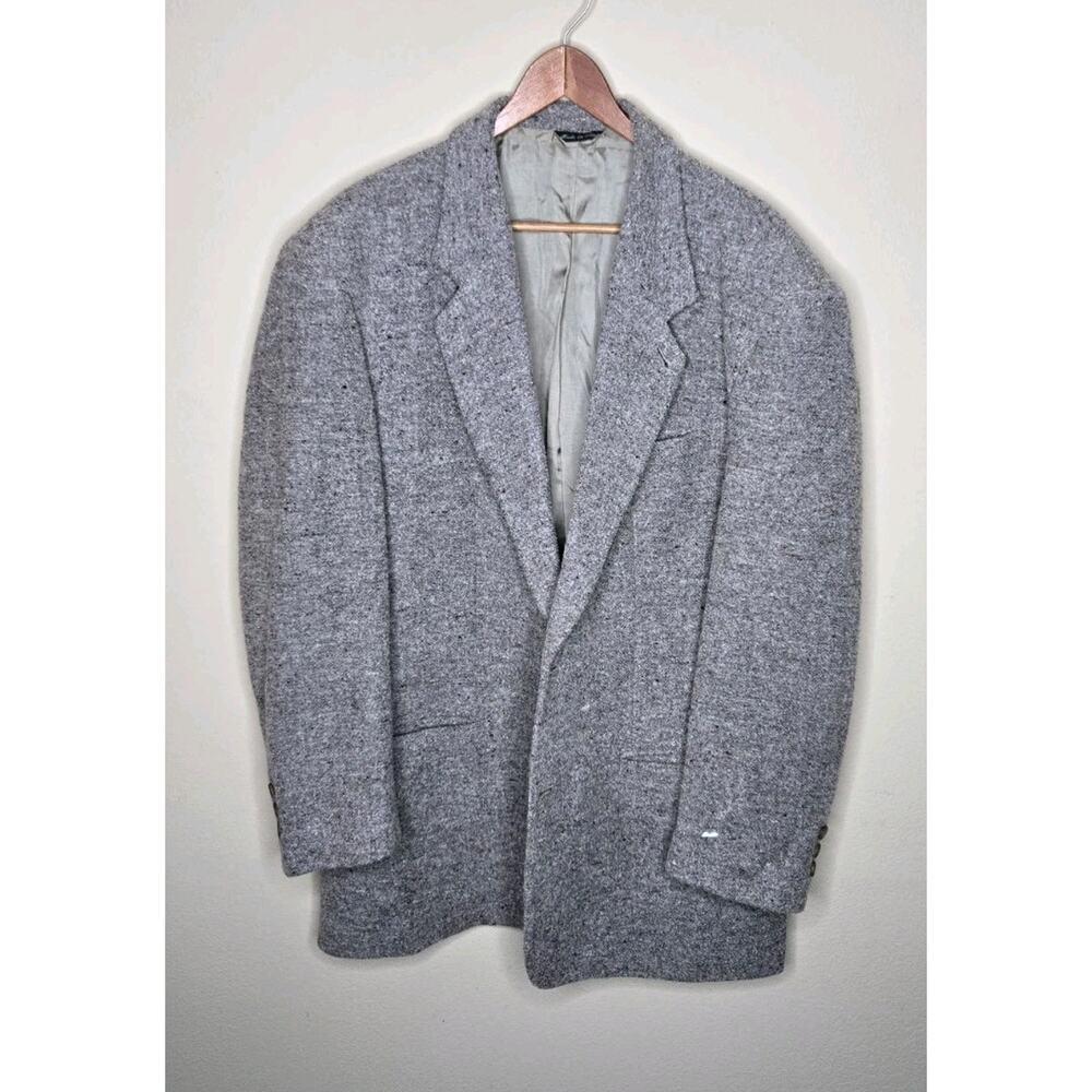 Bellissimo Wool Sports Coat Blazer Made In Italy Size XL